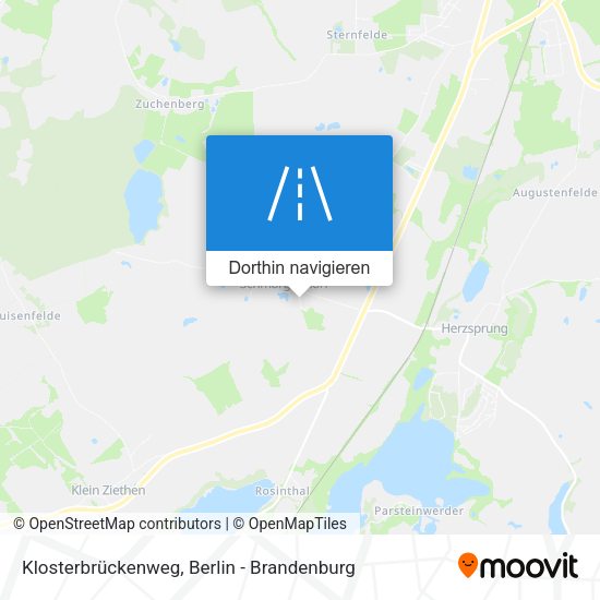 Klosterbrückenweg Karte
