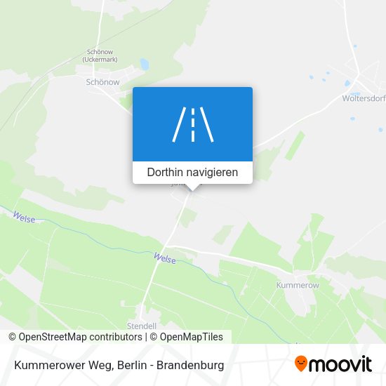 Kummerower Weg Karte