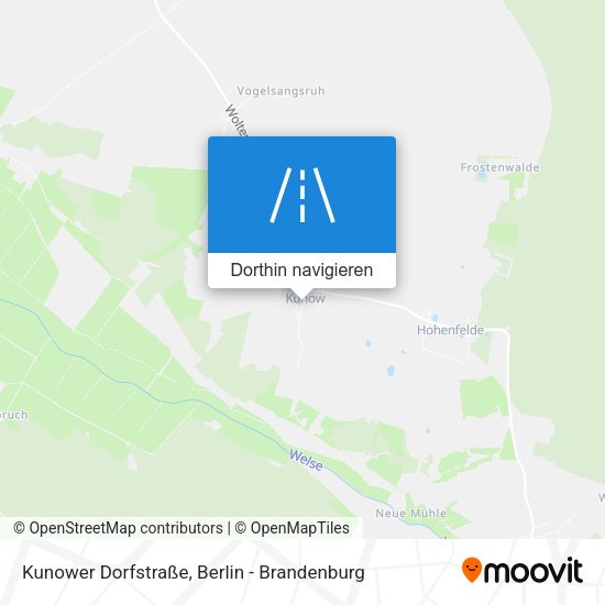 Kunower Dorfstraße Karte