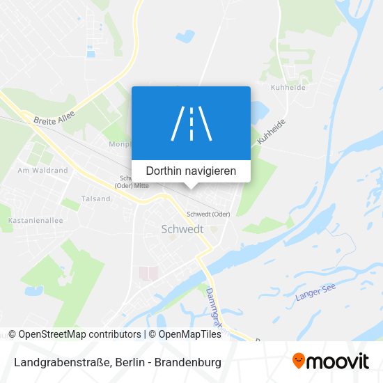 Landgrabenstraße Karte