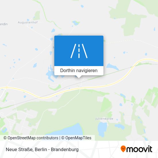 Neue Straße Karte