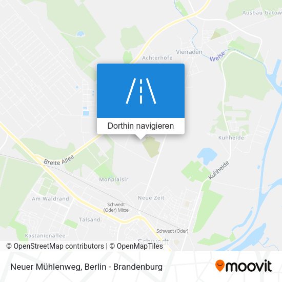 Neuer Mühlenweg Karte