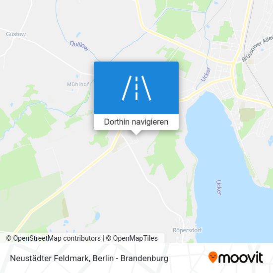 Neustädter Feldmark Karte