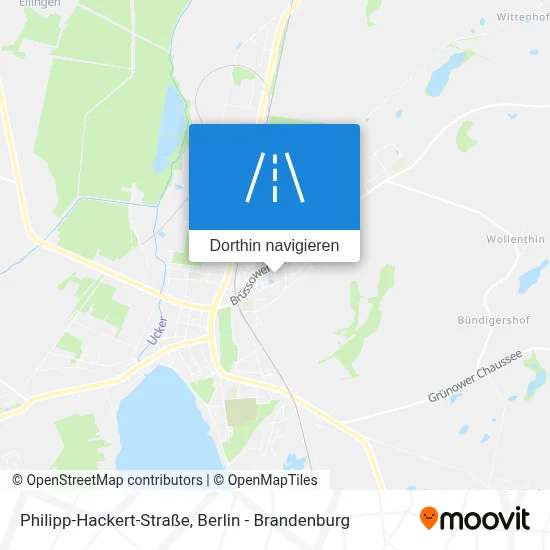 Philipp-Hackert-Straße Karte