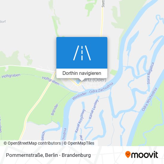 Pommernstraße Karte