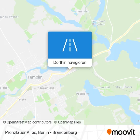 Prenzlauer Allee Karte