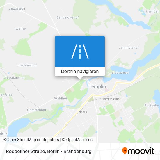 Röddeliner Straße Karte