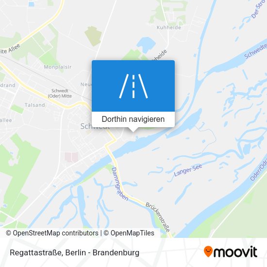 Regattastraße Karte