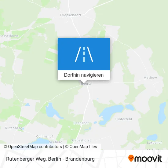 Rutenberger Weg Karte