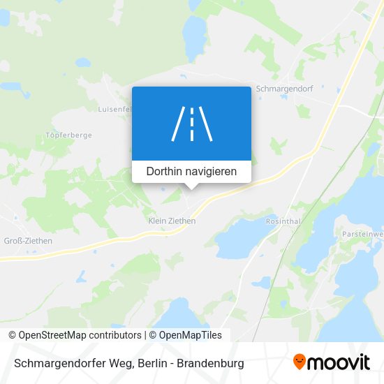 Schmargendorfer Weg Karte