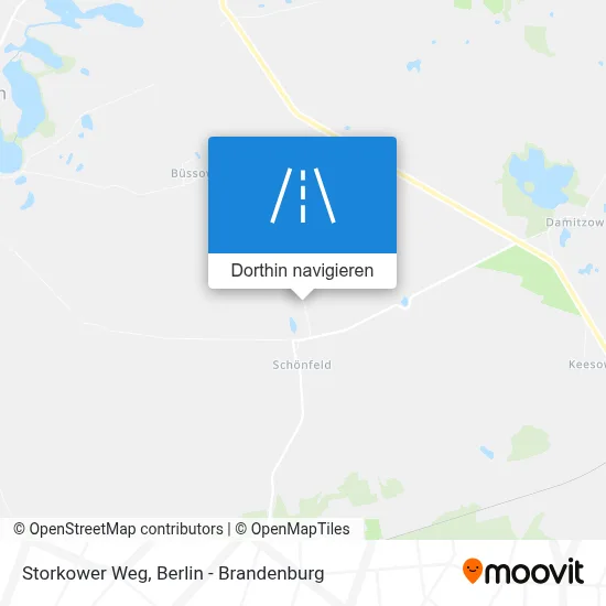 Storkower Weg Karte