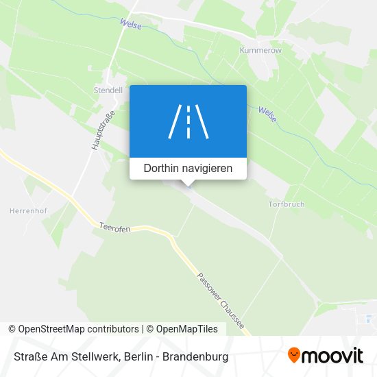 Straße Am Stellwerk Karte