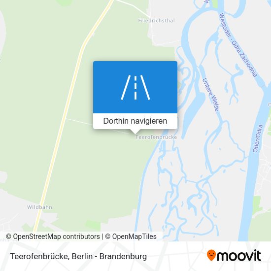 Teerofenbrücke Karte