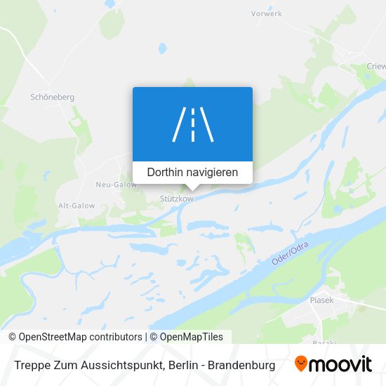 Treppe Zum Aussichtspunkt Karte