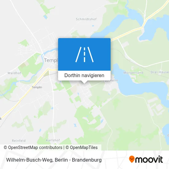 Wilhelm-Busch-Weg Karte