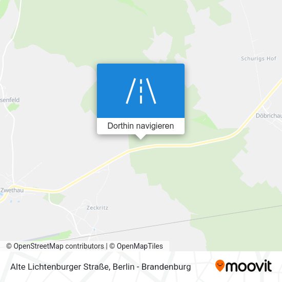 Alte Lichtenburger Straße Karte