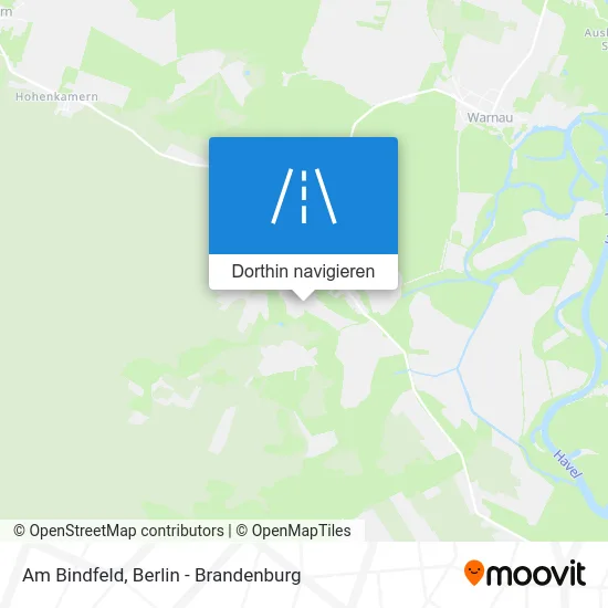 Am Bindfeld Karte