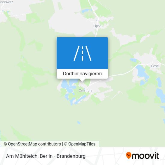 Am Mühlteich Karte