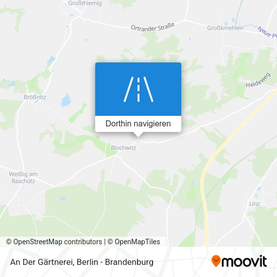 An Der Gärtnerei Karte