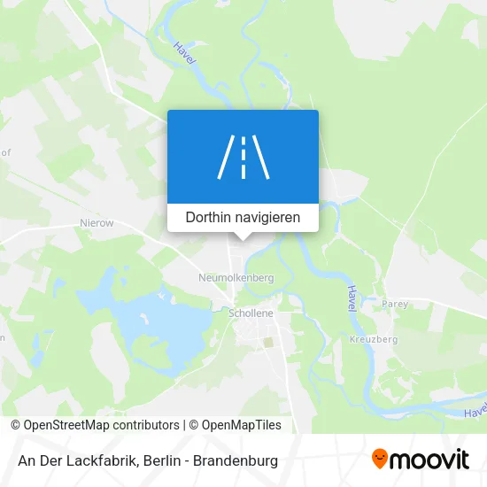 An Der Lackfabrik Karte