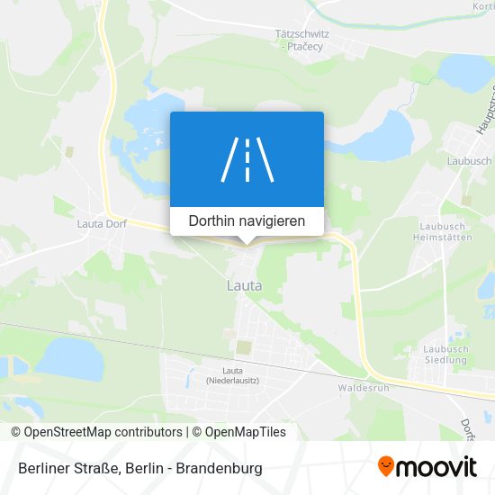 Berliner Straße Karte