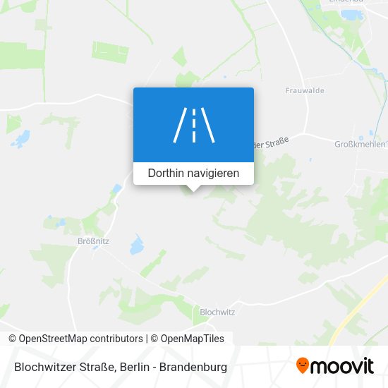 Blochwitzer Straße Karte