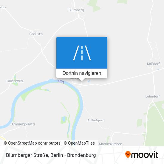 Blumberger Straße Karte