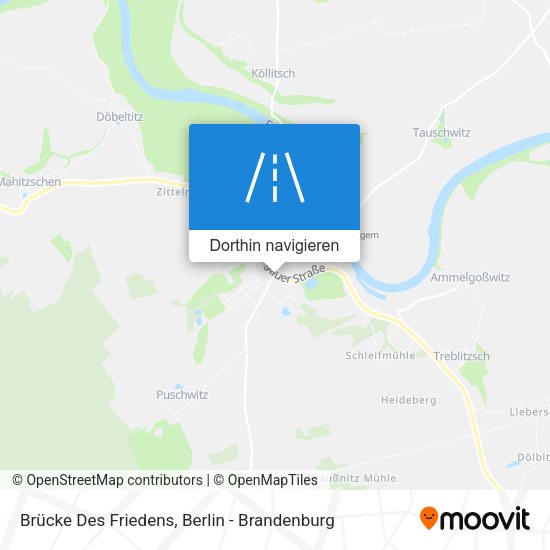 Brücke Des Friedens Karte