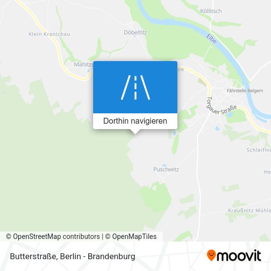 Butterstraße Karte