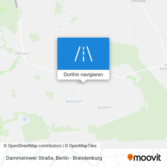 Dammerower Straße Karte
