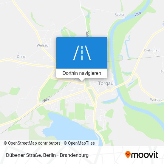 Dübener Straße Karte