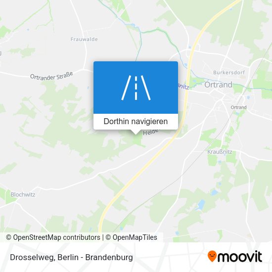 Drosselweg Karte