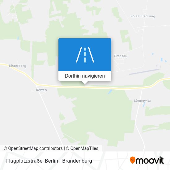 Flugplatzstraße Karte