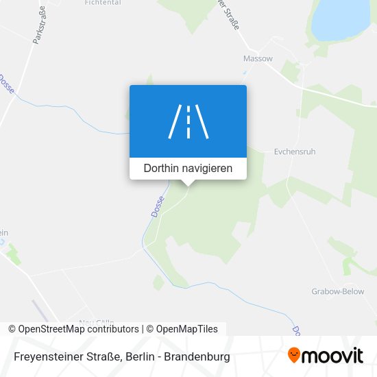 Freyensteiner Straße Karte