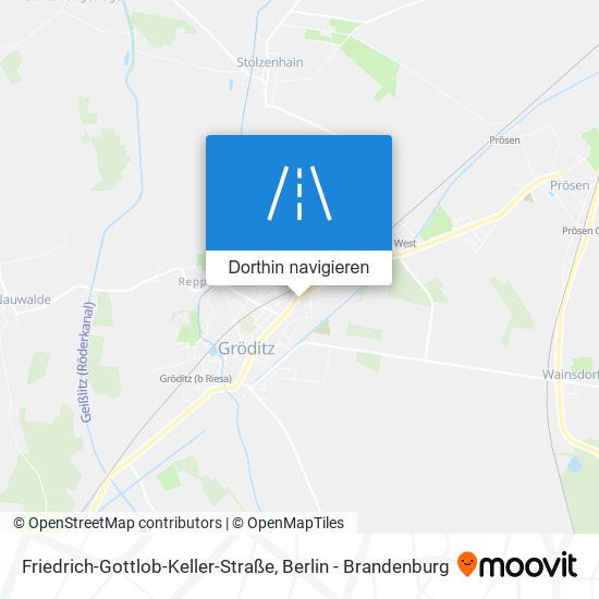 Friedrich-Gottlob-Keller-Straße Karte