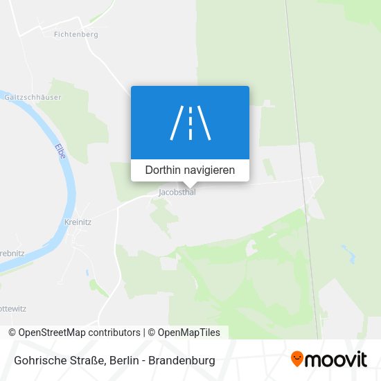 Gohrische Straße Karte