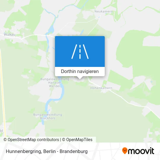 Hunnenbergring Karte