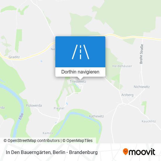 In Den Bauerngärten Karte