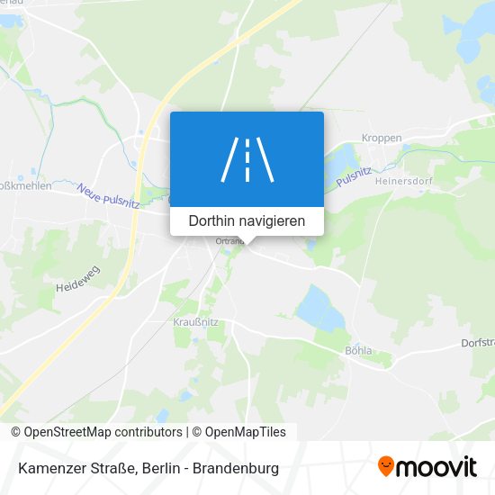 Kamenzer Straße Karte