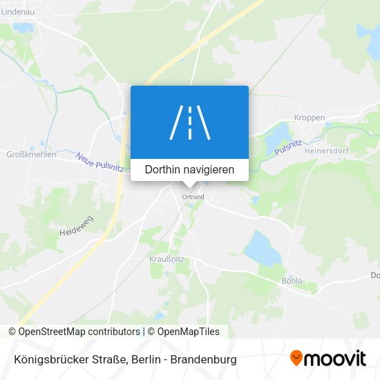 Königsbrücker Straße Karte