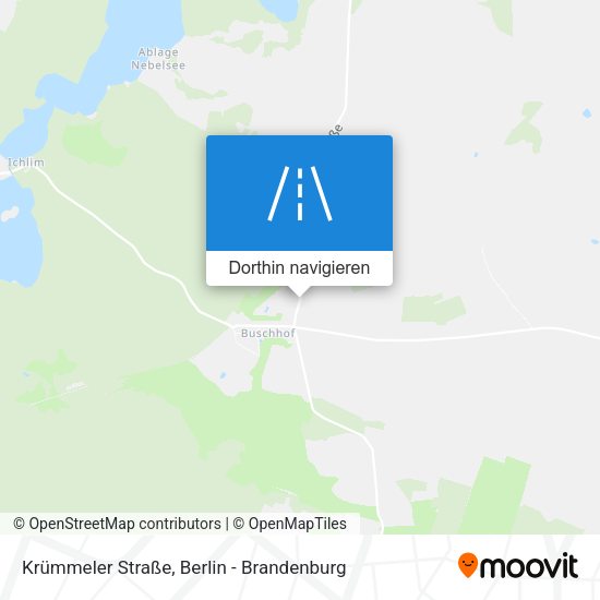 Krümmeler Straße Karte