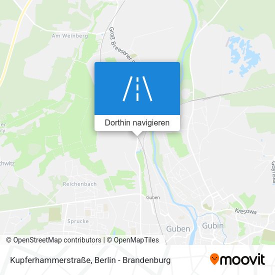 Kupferhammerstraße Karte