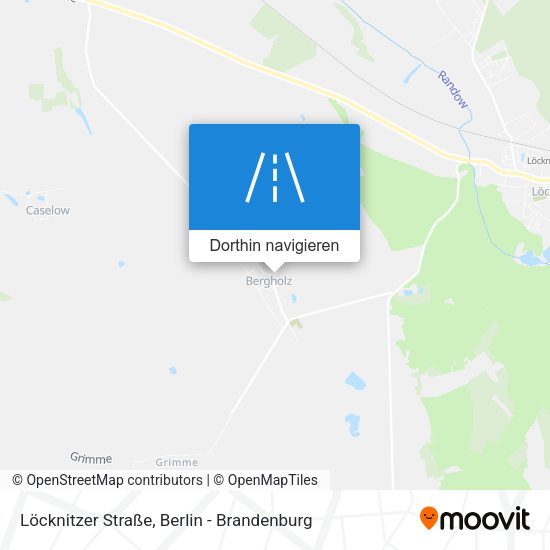 Löcknitzer Straße Karte
