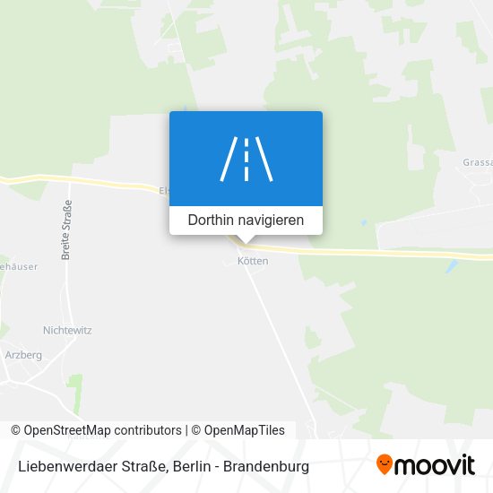 Liebenwerdaer Straße Karte