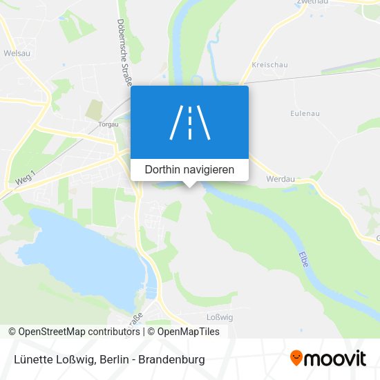 Lünette Loßwig Karte