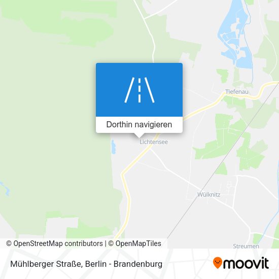Mühlberger Straße Karte