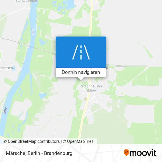 Märsche Karte