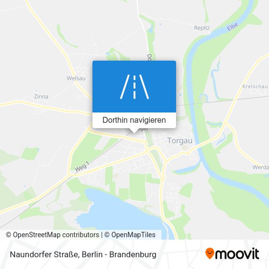 Naundorfer Straße Karte