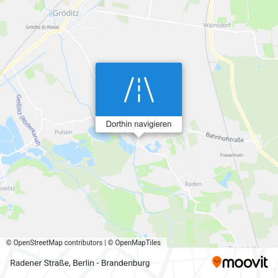 Radener Straße Karte