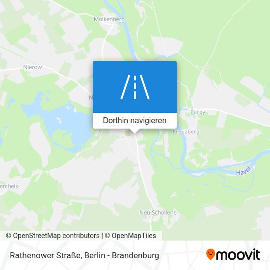 Rathenower Straße Karte